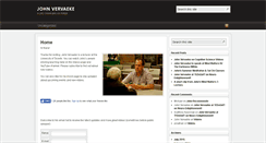 Desktop Screenshot of johnvervaeke.com